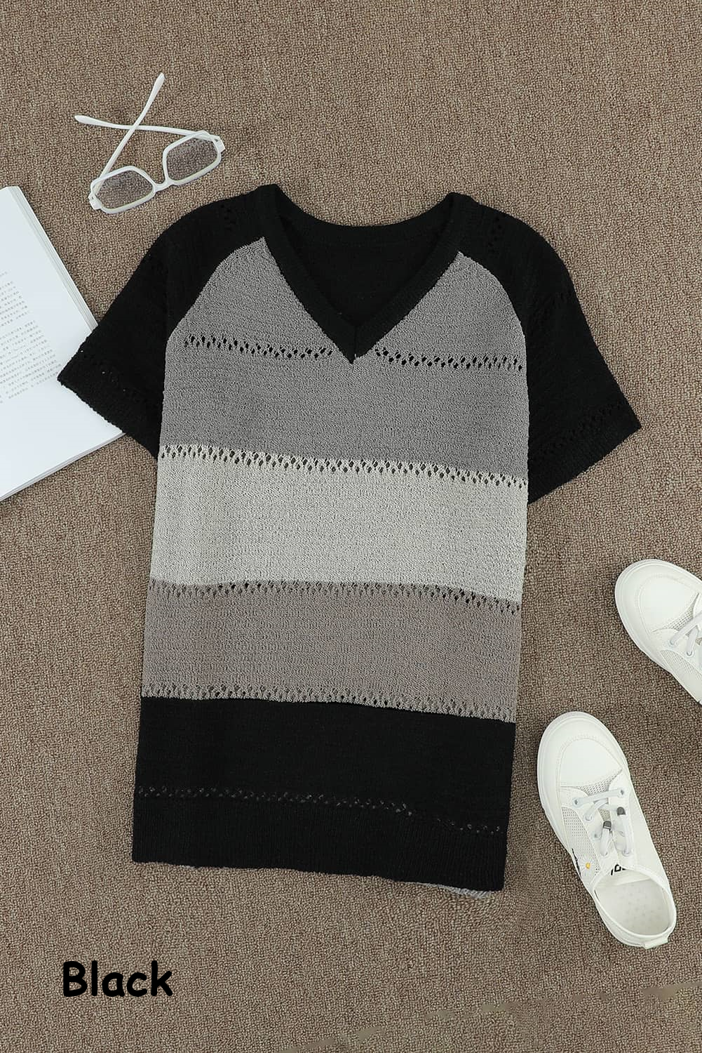 Beach Bonfire Knitted Top