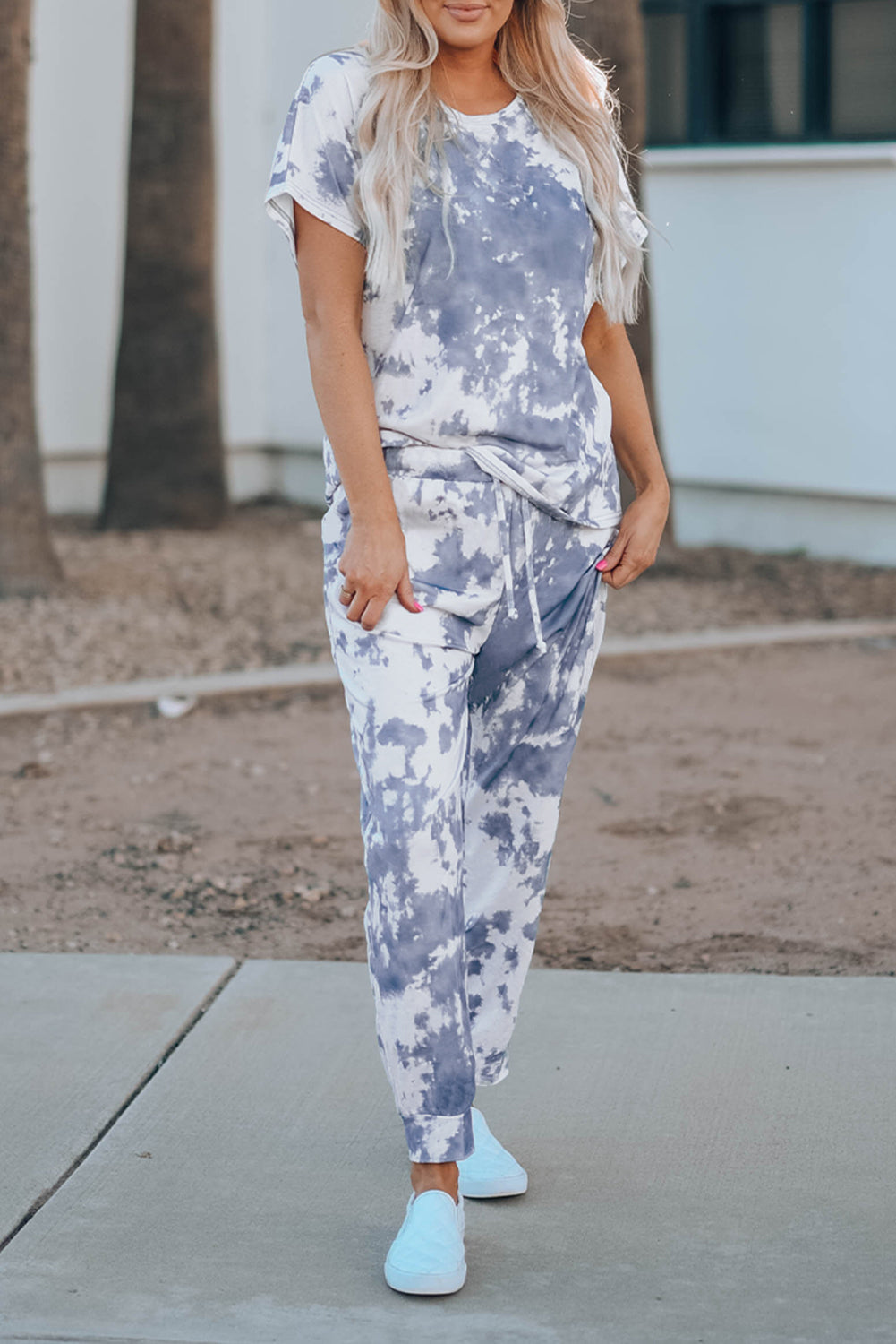 Tie Dye Top and Pants Set