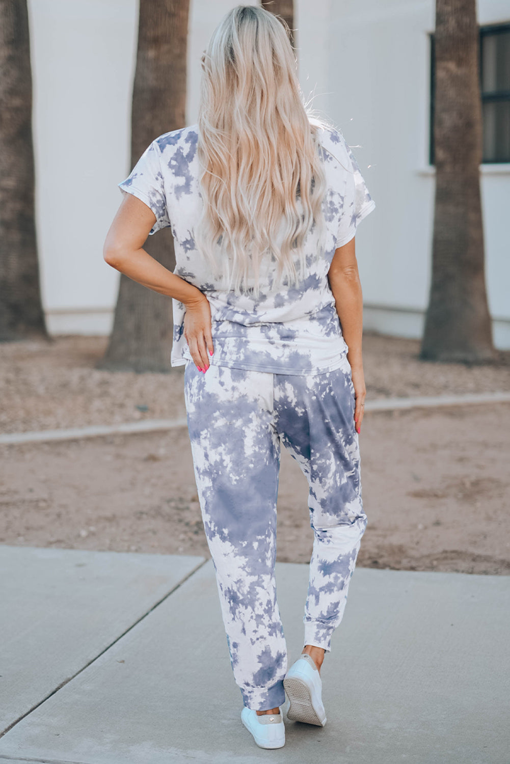 Tie Dye Top and Pants Set