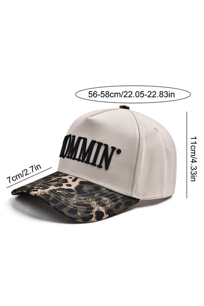 MOMMIN Embroidered Leopard Baseball Cap