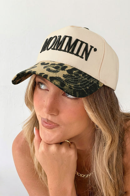 MOMMIN Embroidered Leopard Baseball Cap