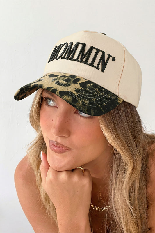 MOMMIN Embroidered Leopard Baseball Cap