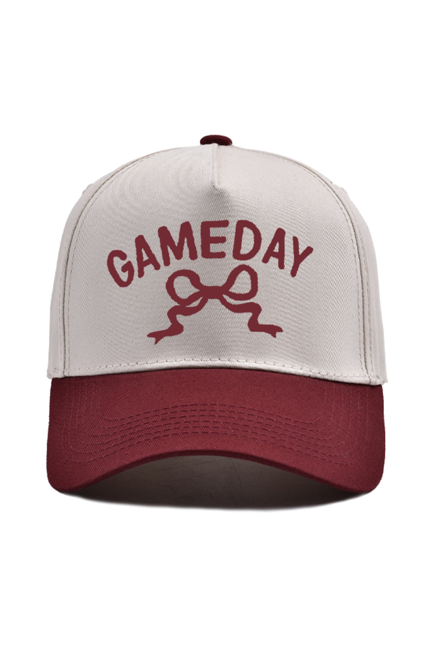 Dahlia GAMEDAY Bow Embroidered Baseball Cap