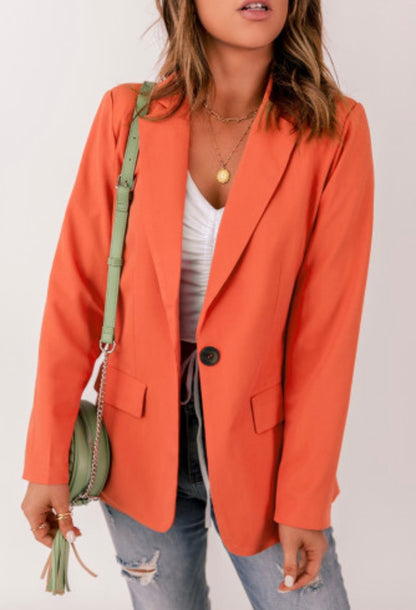 Flip Pocket Chic Blazer