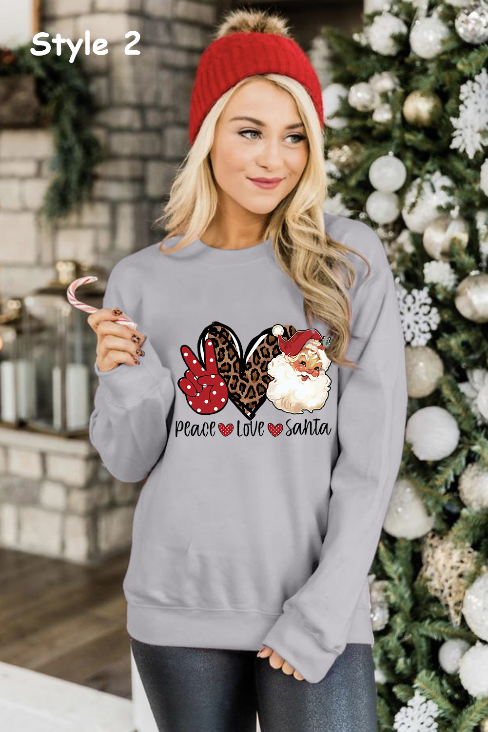 Santa Claus Graphic Sweatshirt