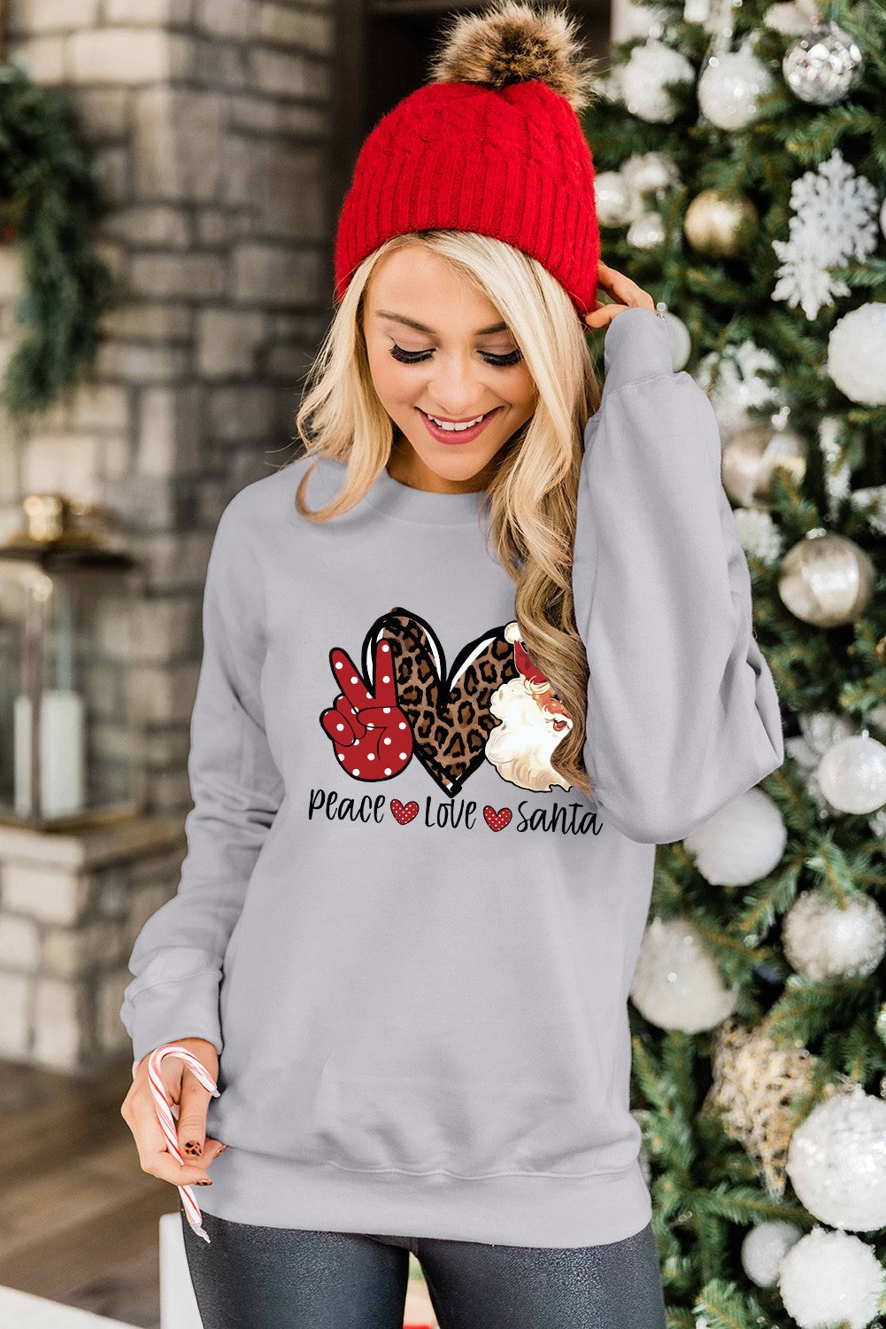 Santa Claus Graphic Sweatshirt