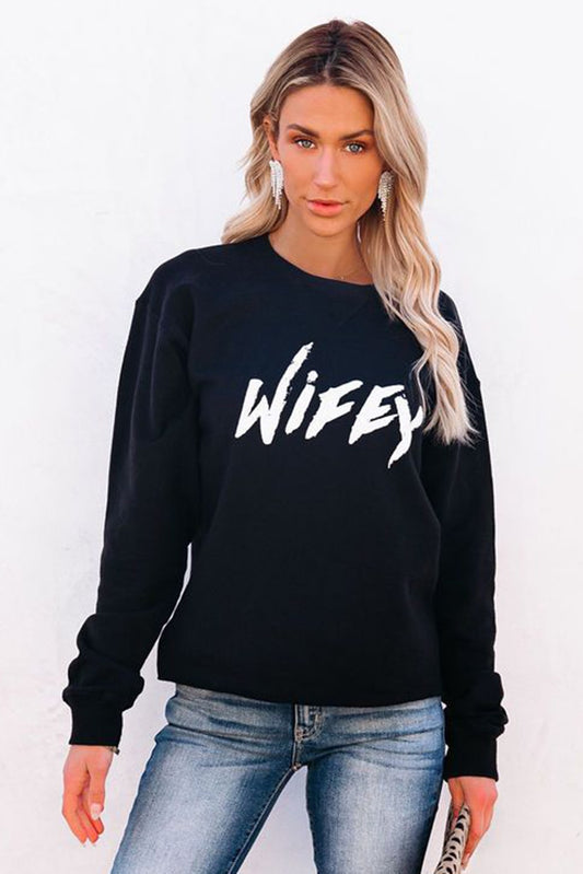 WIFEY Casual Sweatshirt