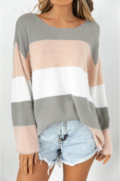 Colorblock Soft Sweater