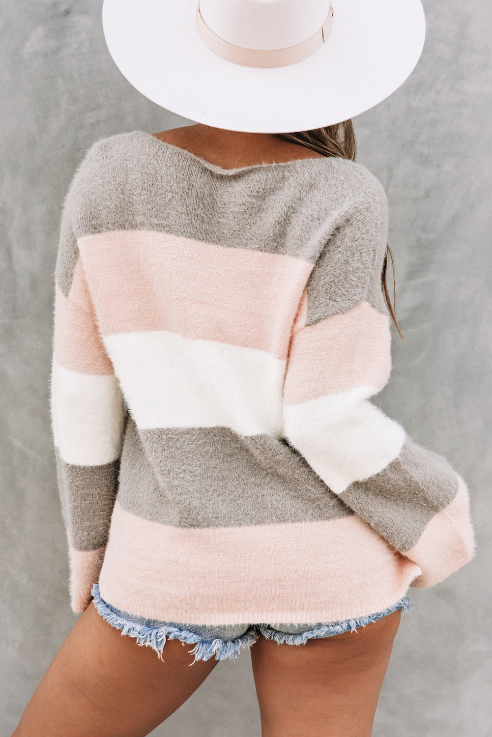 Colorblock Soft Sweater