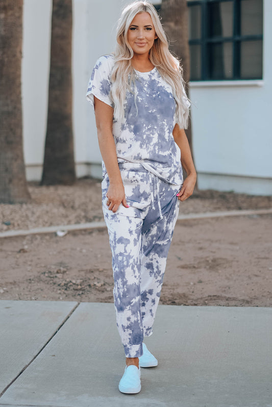 Tie Dye Top and Pants Set
