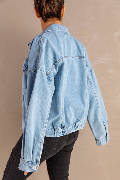 Acid Washed Denim Jacket